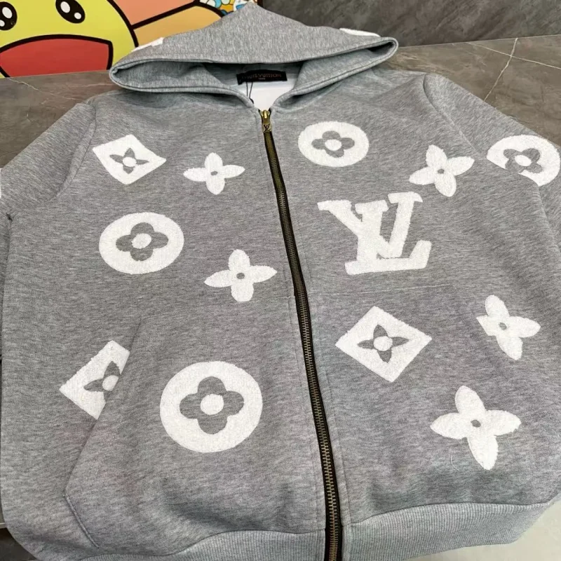 Louis Vuitton hooded zipper sweatshirt | Litbuuy Spreadsheet