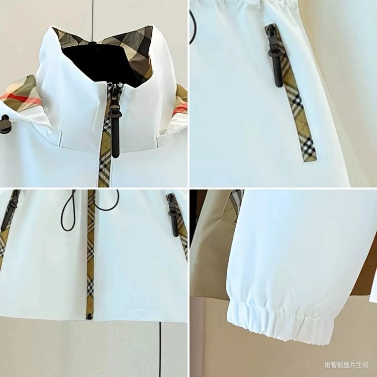 Burberry Light luxury high-end British windbreaker jacket | Litbuuy Spreadsheet