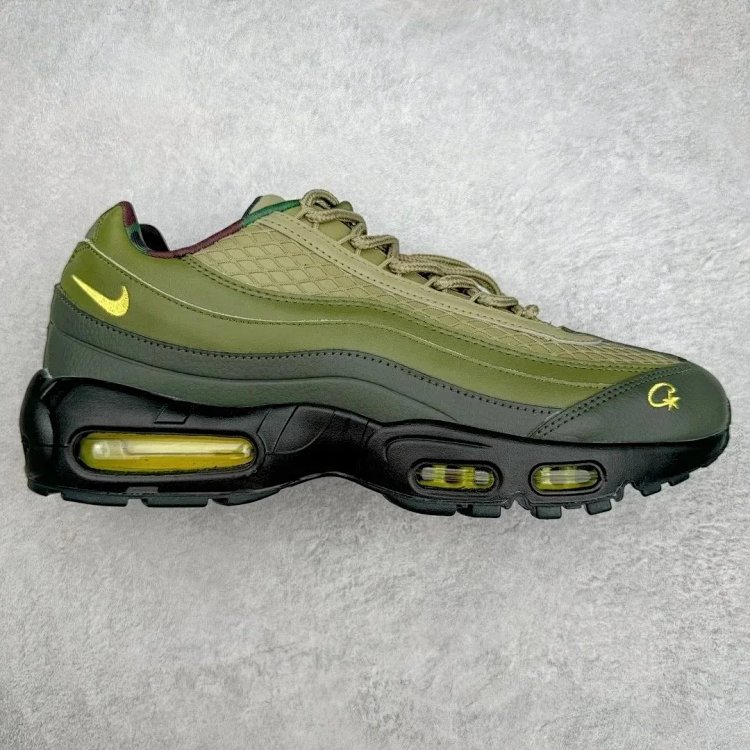 Nikeh and Corteiz x Air Max 95 Collaborative Retro Comfortable Cushioned Sports Shoes product image