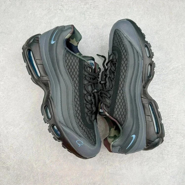 Nikeh and Corteiz x Air Max 95 Collaborative Retro Comfortable Cushioned Sports Shoes product image