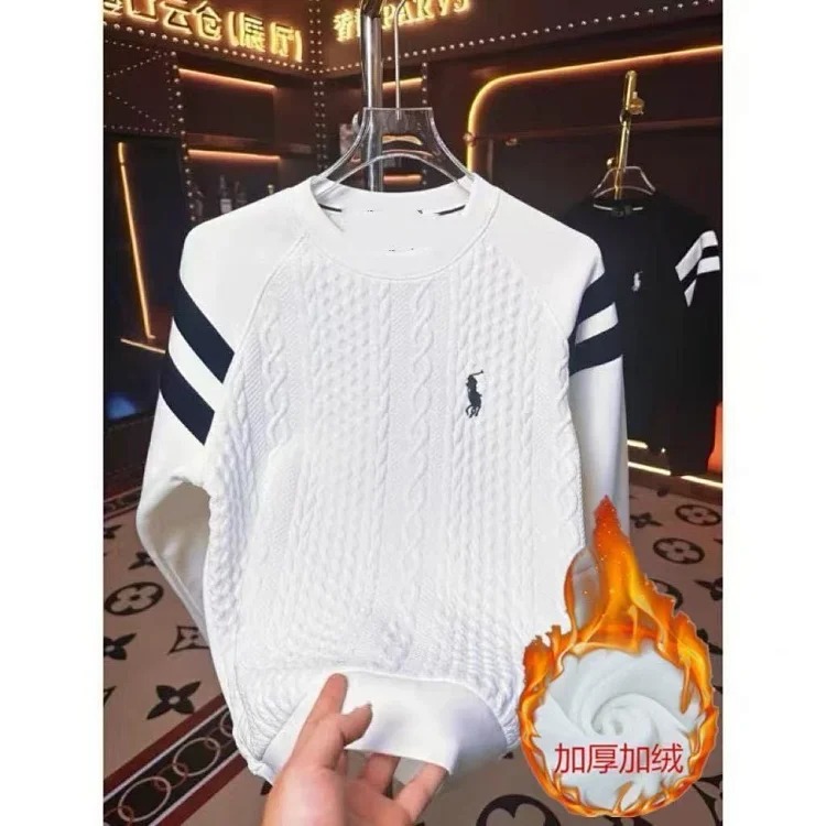Ralph Lauren long sleeve unisex fleece thermal sweatshirt base layer